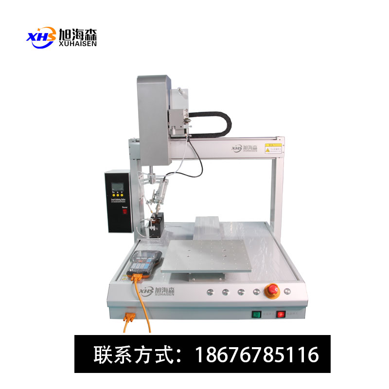 电路板焊锡机331S双焊头全自动焊锡机灯饰机器人焊锡机设备
