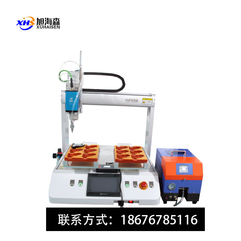 全自动锁螺丝机5331双平台吹气式灯饰螺丝机