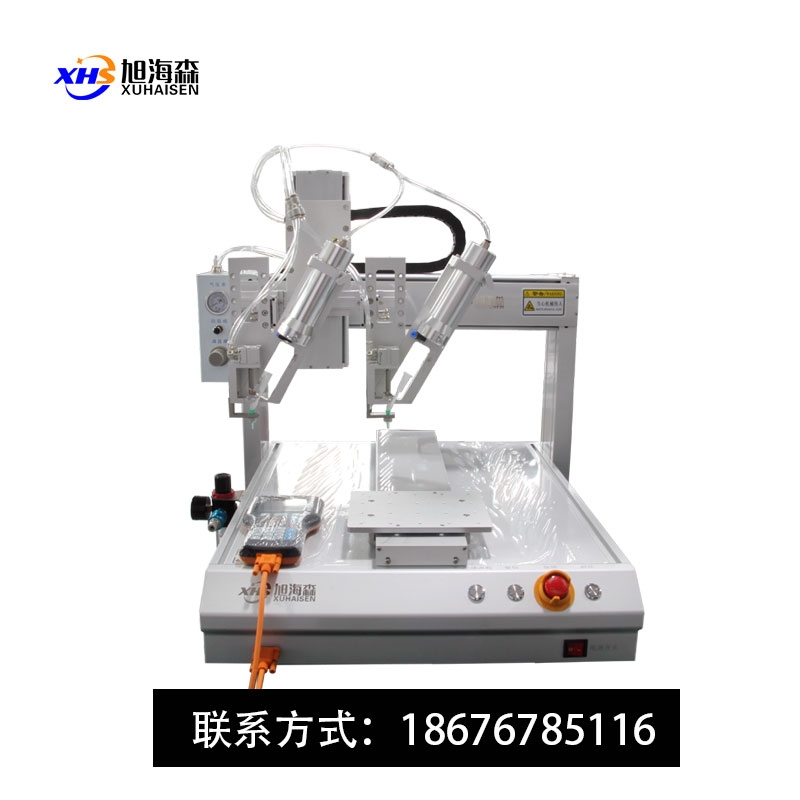 多头全自动点胶机高速定量双头点胶